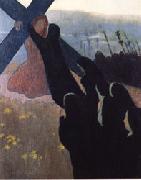 Maurice Denis The Road to Calvary oil painting